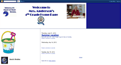 Desktop Screenshot of mrsdanderson.blogspot.com