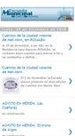 Mobile Screenshot of escuelamunicipaldeteatrodemerida.blogspot.com