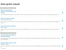 Tablet Screenshot of iklangratismassaloke.blogspot.com
