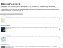 Tablet Screenshot of depasoporlabiologia.blogspot.com
