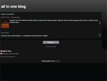 Tablet Screenshot of blog-allinone.blogspot.com
