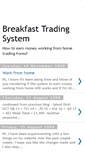 Mobile Screenshot of breakfast-trading.blogspot.com