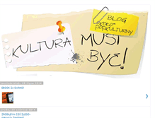 Tablet Screenshot of kulturamusibyc.blogspot.com