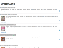 Tablet Screenshot of karottenwerke.blogspot.com