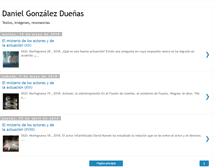 Tablet Screenshot of danielgonzalezduenas.blogspot.com