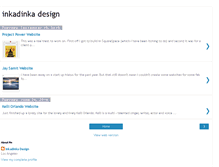 Tablet Screenshot of inkadinkadesign.blogspot.com