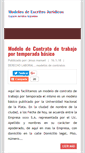 Mobile Screenshot of modelosdeescritosjuridicos.blogspot.com
