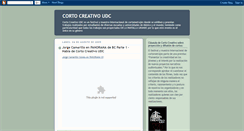 Desktop Screenshot of cortocreativoudc.blogspot.com