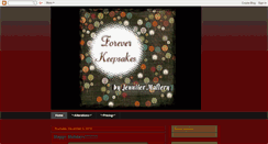 Desktop Screenshot of foreverkeepsakes.blogspot.com