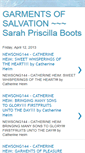 Mobile Screenshot of garmentsofsalvation.blogspot.com
