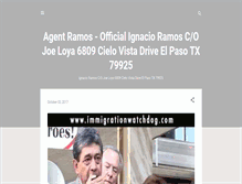 Tablet Screenshot of agentramos.blogspot.com