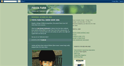 Desktop Screenshot of fiestafarm.blogspot.com