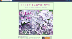 Desktop Screenshot of lilaclabyrinth.blogspot.com