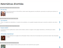 Tablet Screenshot of matematiqueros.blogspot.com
