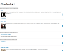 Tablet Screenshot of clevelandartla.blogspot.com