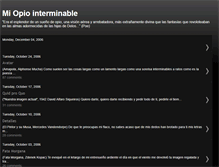 Tablet Screenshot of miopiointerminable.blogspot.com