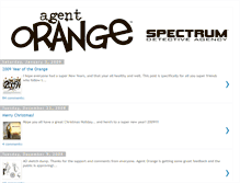 Tablet Screenshot of agentorangecomics.blogspot.com