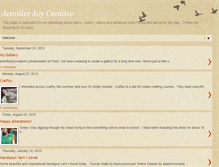 Tablet Screenshot of jenniferjoycreative.blogspot.com