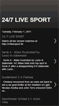 Mobile Screenshot of 247livesport.blogspot.com