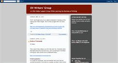 Desktop Screenshot of ovwritersgroup.blogspot.com