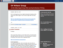 Tablet Screenshot of ovwritersgroup.blogspot.com