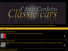 Tablet Screenshot of dassiscordeiro-classiccars.blogspot.com