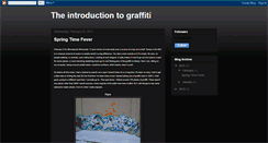 Desktop Screenshot of introductiontograffiti.blogspot.com