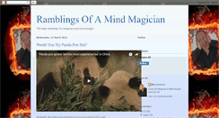 Desktop Screenshot of markrobertsmagic.blogspot.com