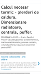 Mobile Screenshot of calcul-termic.blogspot.com