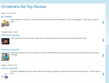 Tablet Screenshot of christineshottoyreview.blogspot.com