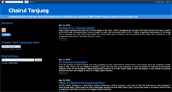 Desktop Screenshot of chairul-tanjung.blogspot.com