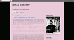Desktop Screenshot of donalkearney.blogspot.com