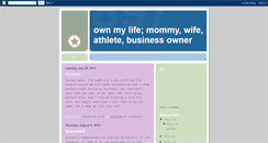 Desktop Screenshot of ownmylife.blogspot.com