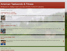 Tablet Screenshot of americantaekwondo.blogspot.com