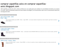 Tablet Screenshot of comprar-zapatillas-asics.blogspot.com