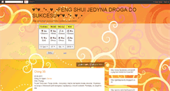 Desktop Screenshot of mojeprawdziwefengshui.blogspot.com