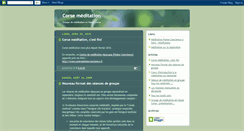 Desktop Screenshot of corsemeditation.blogspot.com