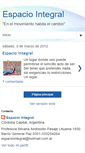 Mobile Screenshot of espacio-integral.blogspot.com