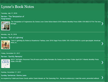 Tablet Screenshot of lynne-booknotes.blogspot.com