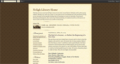 Desktop Screenshot of oldnelighlibrary.blogspot.com