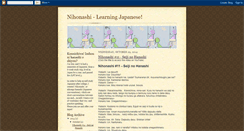 Desktop Screenshot of nihonashi.blogspot.com