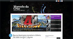 Desktop Screenshot of marcelodacruz.blogspot.com