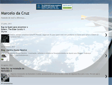 Tablet Screenshot of marcelodacruz.blogspot.com