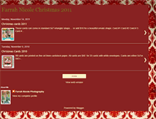 Tablet Screenshot of farrahnicolechristmas.blogspot.com