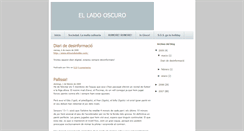 Desktop Screenshot of el-lado-oscuro-dels-roures.blogspot.com