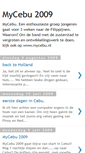 Mobile Screenshot of mycebu2009.blogspot.com