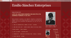 Desktop Screenshot of emiliosanchezenterprises.blogspot.com