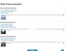 Tablet Screenshot of elbe-fastenwandern.blogspot.com