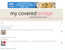 Tablet Screenshot of mycoveredbridge.blogspot.com