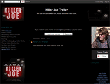 Tablet Screenshot of killer-joe-movie-trailer.blogspot.com